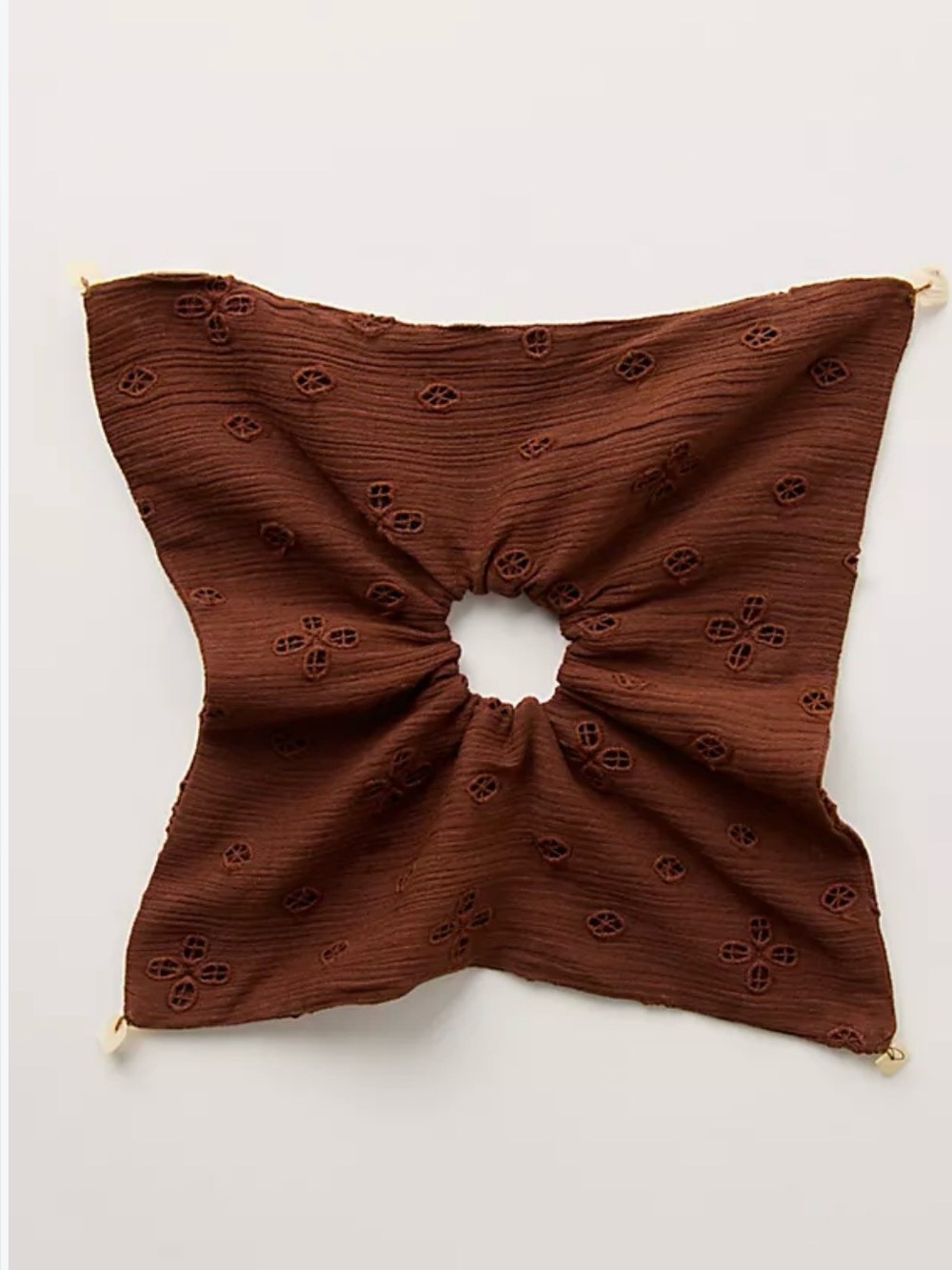 NWT Free People Atalia Square Scrunchie